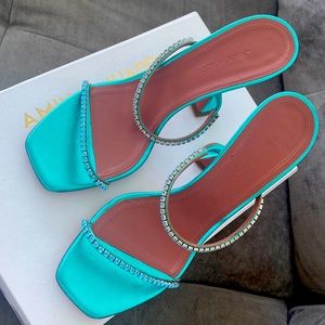Amina Muaddi Gilda Slipper Sz 40